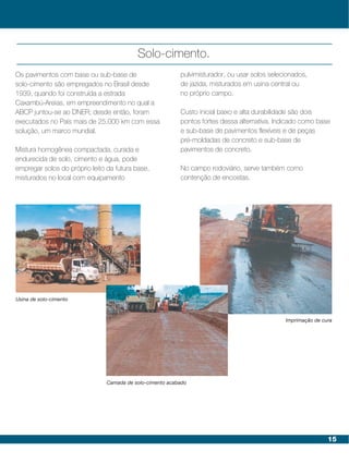 Folheto estradas concreto | PDF