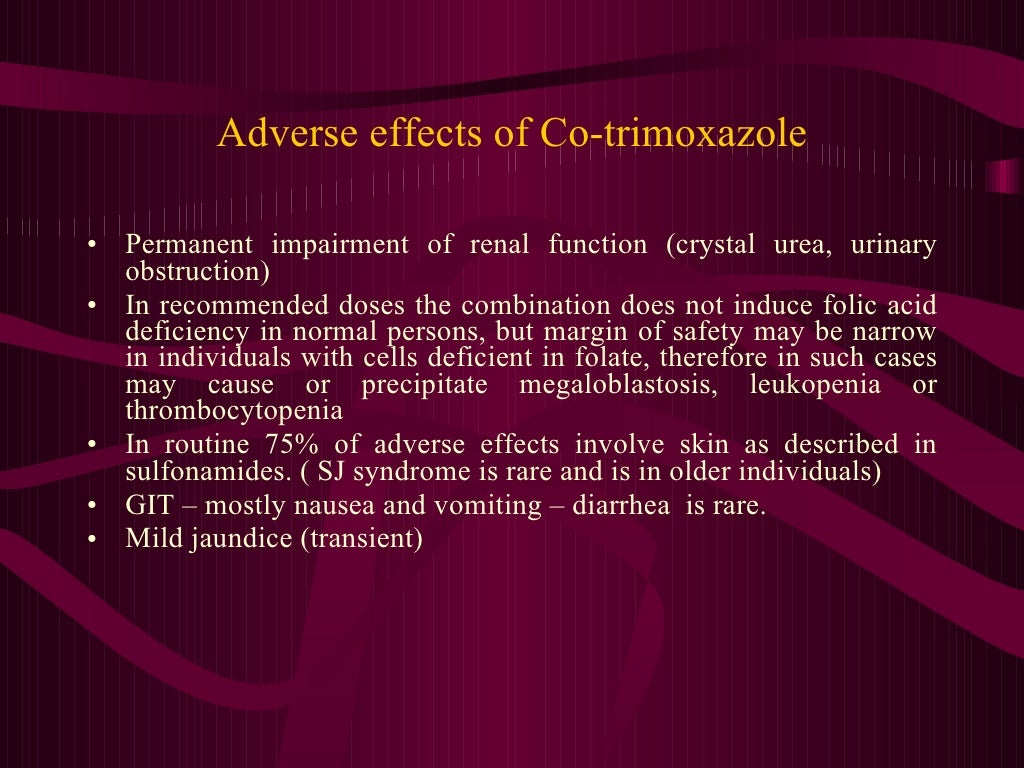Folic Acid Synthesis Inhibitors
