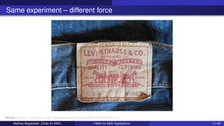 Same experiment – different force
Source: https://twitter.com/Isarmatrose/status/1465571898541187073
Mathias Magdowski (Chair for EMC) Filters for EMC Applications 11 / 61
 