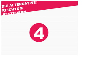 ATIVE:
DIE ALTERN
REI CHTUM
BES  TEUERN




              4
 