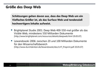 Internet Tools For Advanced Searchers Mai 2007