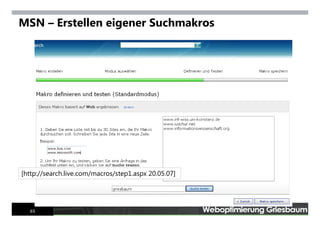 Internet Tools For Advanced Searchers Mai 2007