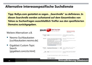 Internet Tools For Advanced Searchers Mai 2007