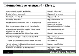 Internet Tools For Advanced Searchers Mai 2007