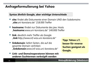 Internet Tools For Advanced Searchers Mai 2007