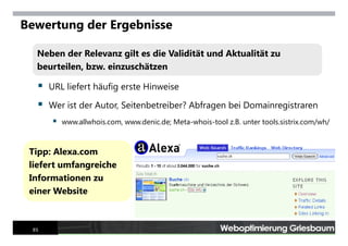 Internet Tools For Advanced Searchers Mai 2007
