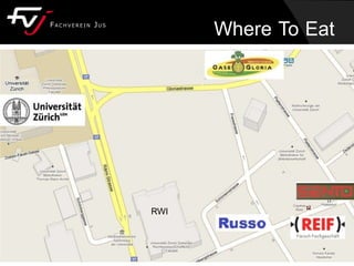 RWI
Where To Eat
 