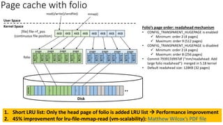 Memory Management with Page Folios