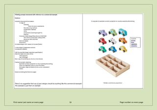 First name Last name on every page 16 Page number on every page
 