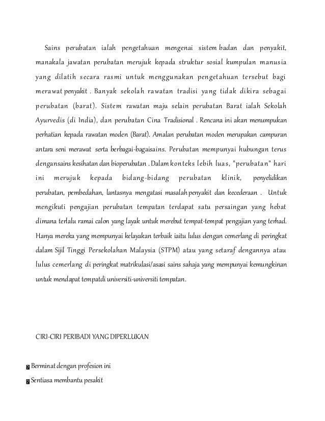 Folio kerjaya