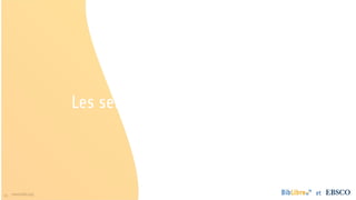 18 www.folio.org et
Les services FOLIO de BibLibre
 