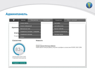 Админпанель
 