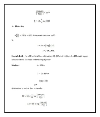 FIber Optics and Laser Instrumentation material | PDF