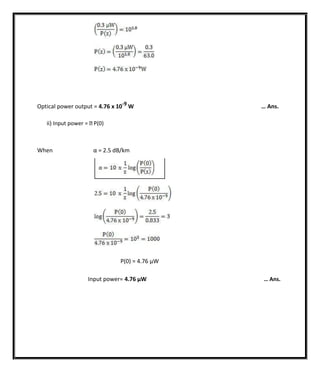 FIber Optics and Laser Instrumentation material | PDF
