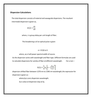 FIber Optics and Laser Instrumentation material | PDF