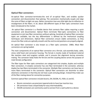 FIber Optics and Laser Instrumentation material | PDF
