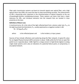 FIber Optics and Laser Instrumentation material | PDF