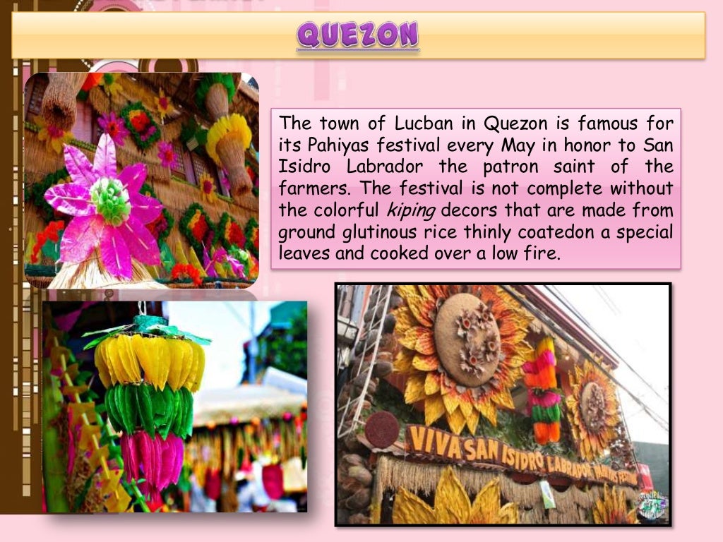 Folk Arts and Design of some provinces of luzon