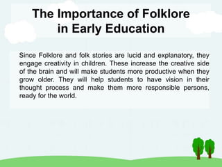 Folk education | PPTX