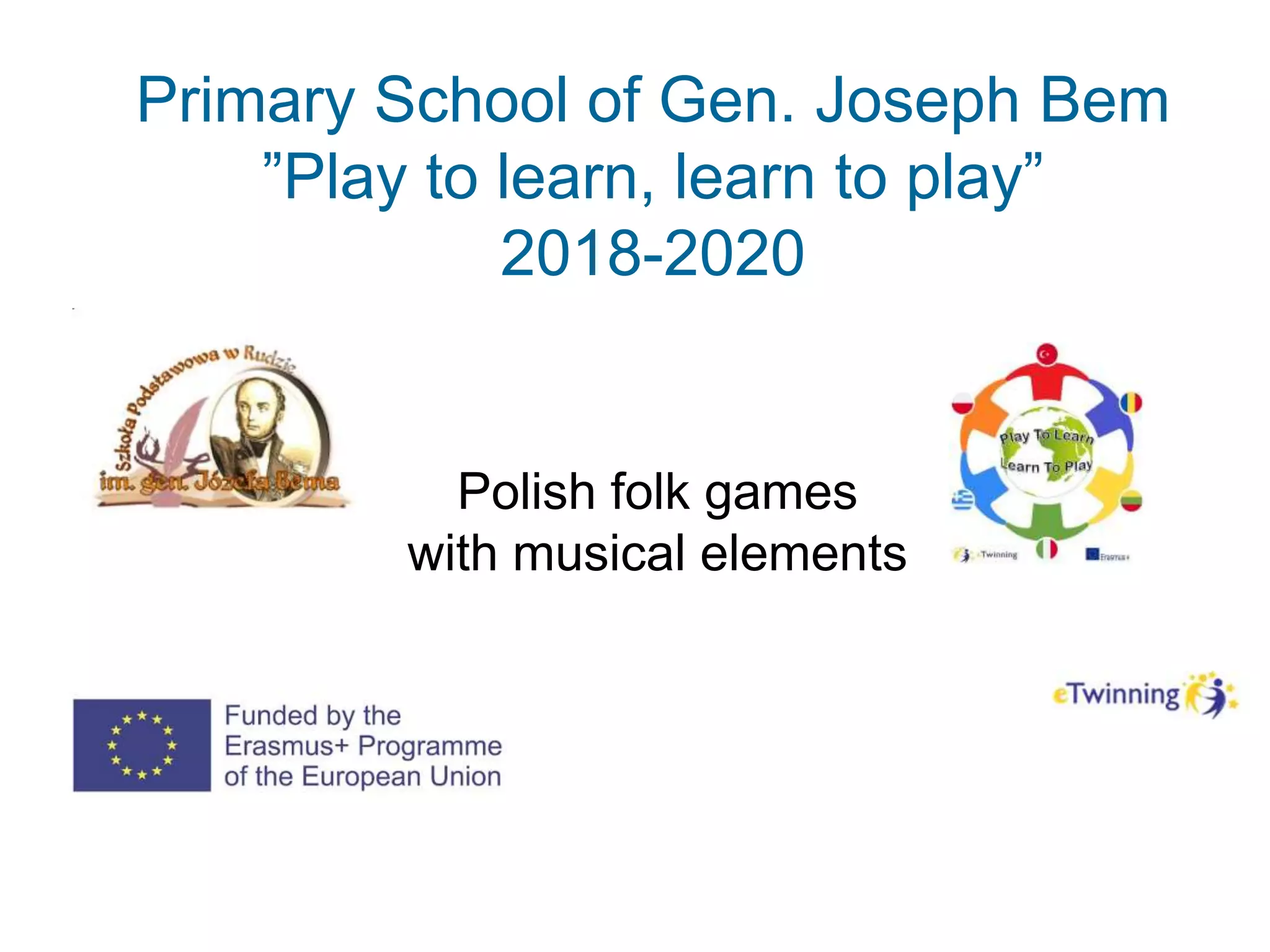 Polish traditional games with music | PPTX