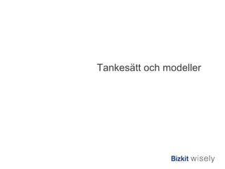 Tankesätt och modeller 