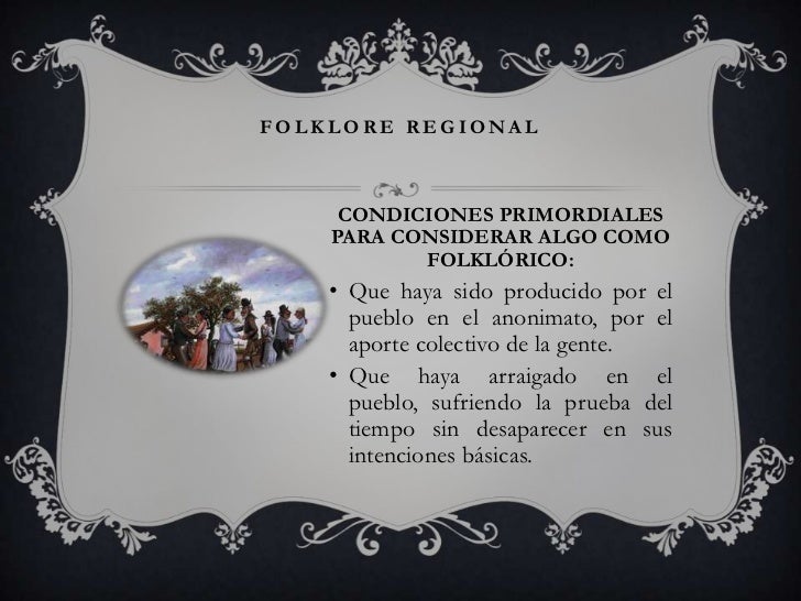 Folklore regional