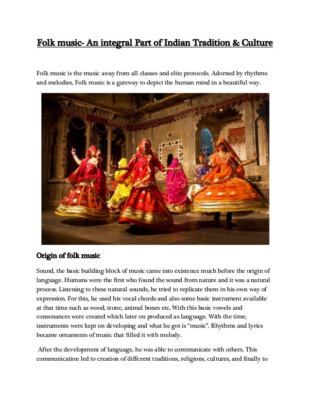 Traditional Folk Songs