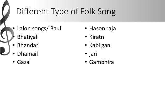 Folk Songs An Evolution