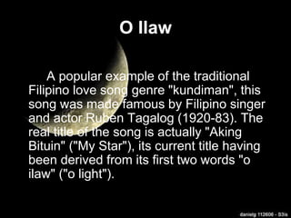 Ilaw Example Folk Songs (English I) PDF | PDF