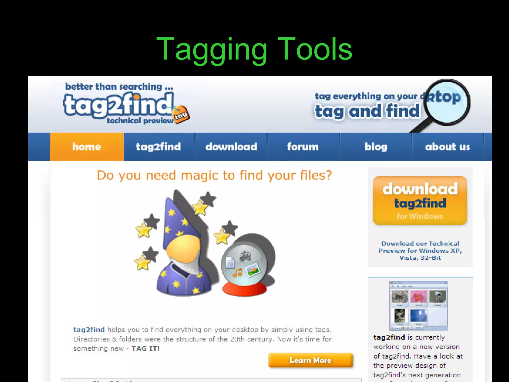 Tagging Tools 
