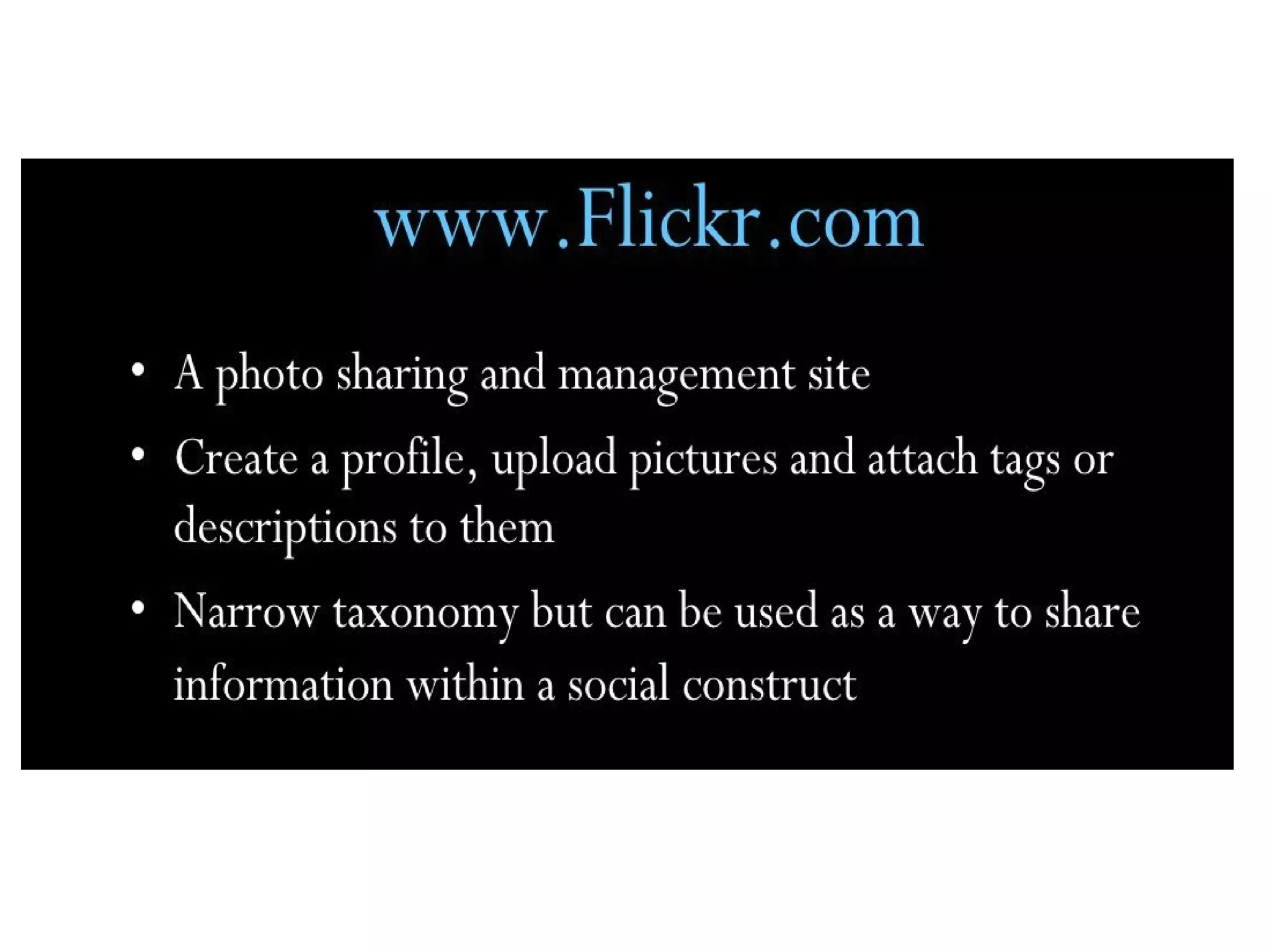 Folksonomies & social tagging