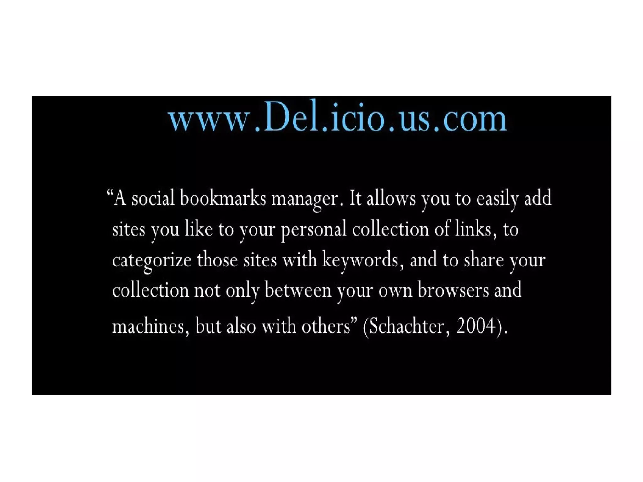 Folksonomies & social tagging