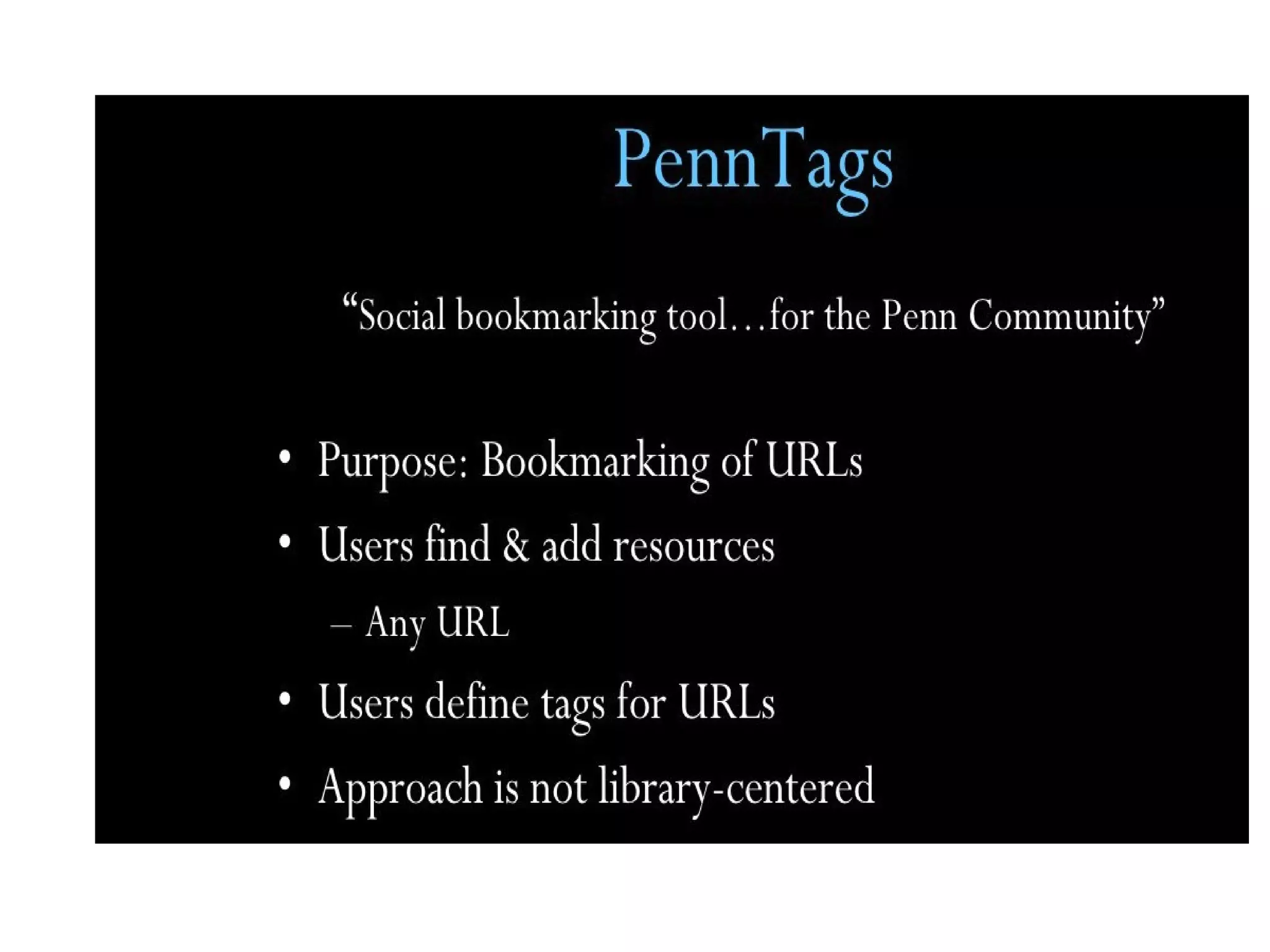 Folksonomies & social tagging