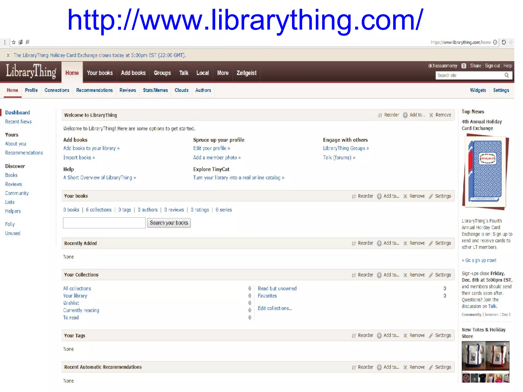 http://www.librarything.com/
 