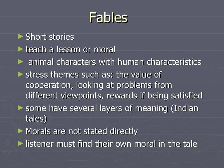 Folktales