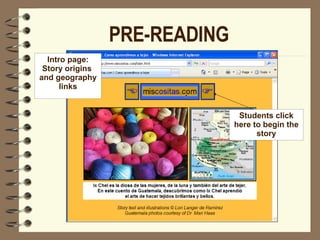 PRE-READING Story background   Intro page: Story origins  and geography links Students click here to begin the story                   