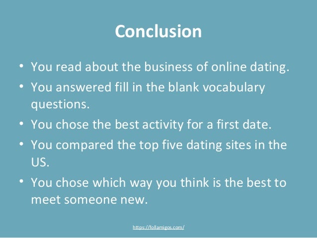 Essay About Online Dating: Qualitative Help For Students online dating conclusion