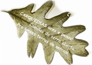 CA
     RQ
          UE
             IX
Pr       Ca      AS
   al       mi        uce
      on       ño         se
         xe       sd
            st       as       pen
               er       er         as!
                  ra       ra
                     sd       ab
                        es        er
                           er        ta
                              ra
                                 s!
 