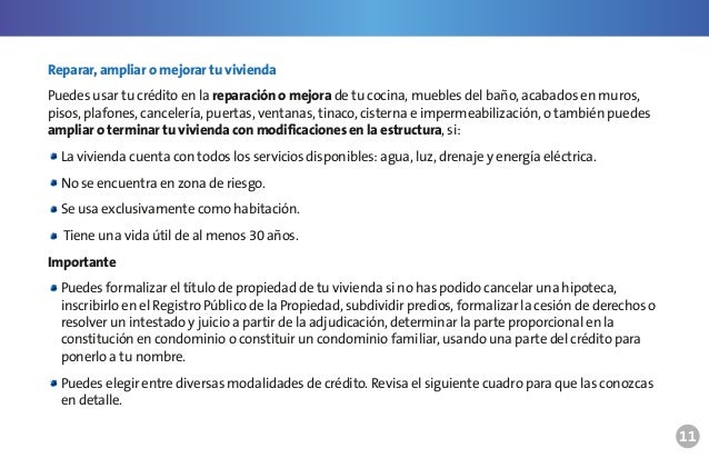 Solicitud De Inscripción De Crédito Mejora Tu Casa Remodelación