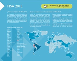 Folleto pisa-2015