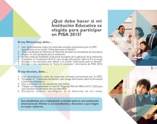 Folleto pisa-2015