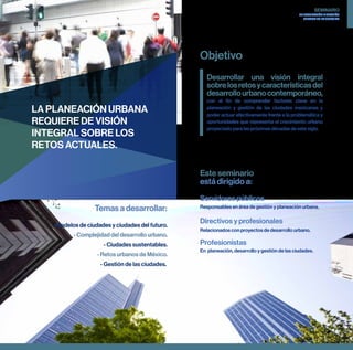 Curso de Planeación y Gestión Urbana - de enero a abril de 2015 ...