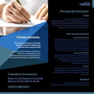 Curso de Planeación y Gestión Urbana - de enero a abril de 2015 ...