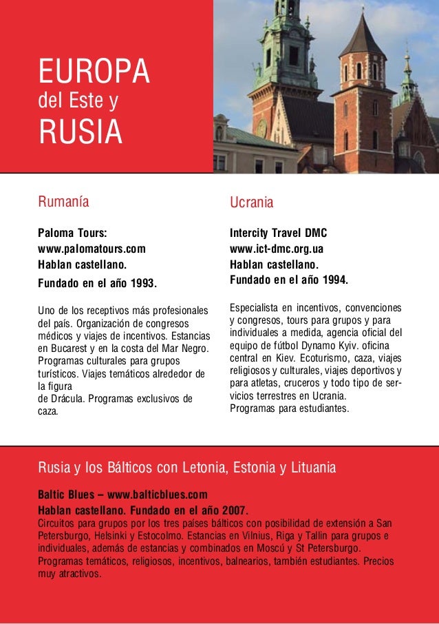 folleto de viaje