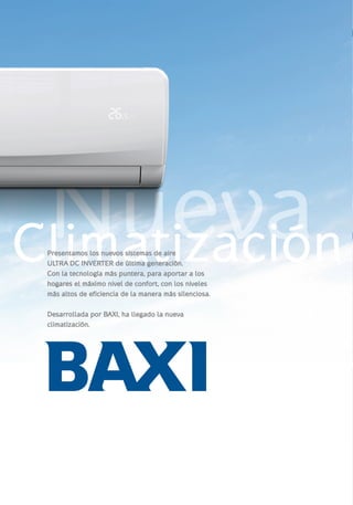 Folleto  aire acondicionado split baxi orion