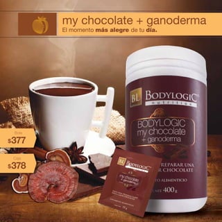 my chocolate + ganoderma
El momento más alegre de tu día.
377$
Bote
378$
Caja
my chocolate + ganoderma
El momento más alegre de tu día.
my chocolate + ganoderma
El momento más alegre de tu día.
my chocolate + ganoderma
El momento más alegre de tu día.
 