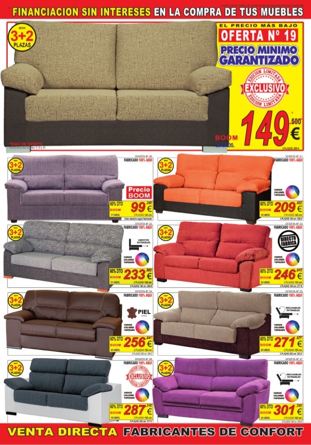 Catálogo Ofertas Julio de 2014 Muebles BOOM