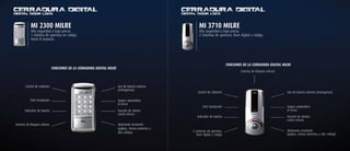 Folleto cerradura digital