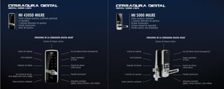 Folleto cerradura digital