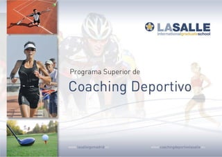 Folleto Coaching Deportivo